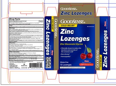 Goodsense Cherry Zinc 18ct Lozenge (Goodsense Cherry Zinc 18ct 60001800 6 30 2021)
